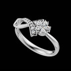 Ribbon Flower Ring
