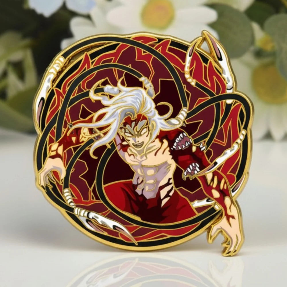 Demon King Glow-in-Dark Enamel Pin