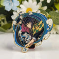 Water Hashira Glow-in-Dark Enamel Pin