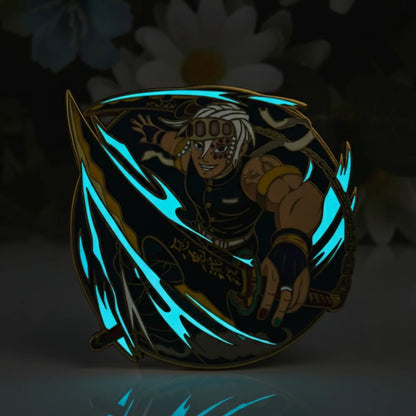 Tengen Glow-in-Dark Enamel Pin
