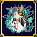 Xiao Glow-in-Dark Enamel Pin