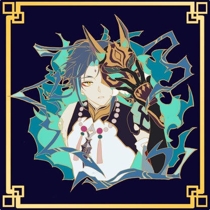 Xiao Glow-in-Dark Enamel Pin