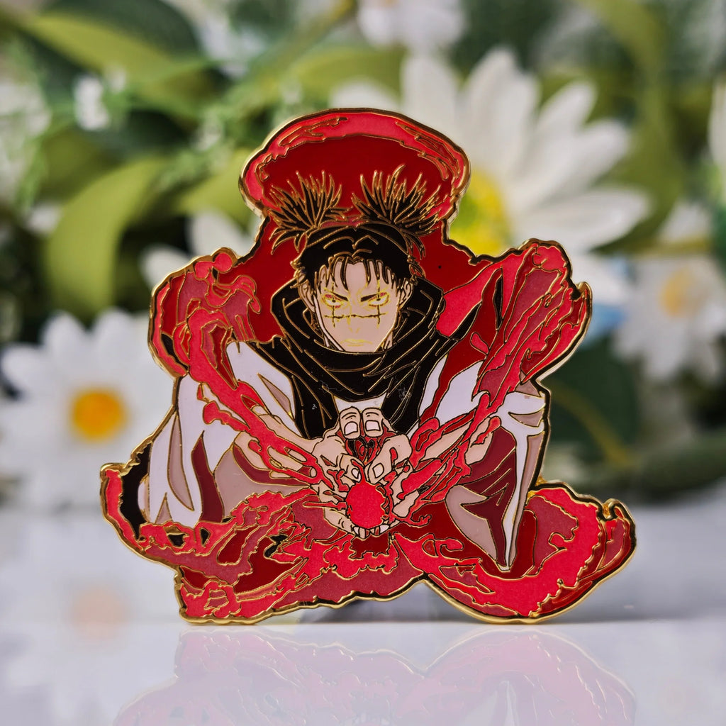 Choso Glow-in-Dark Enamel Pin