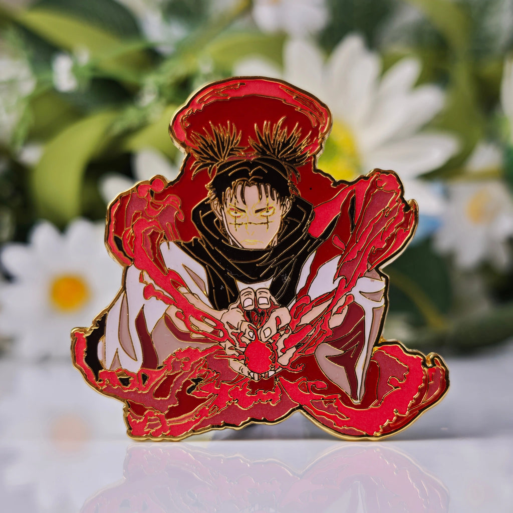 Choso Glow-in-Dark Enamel Pin