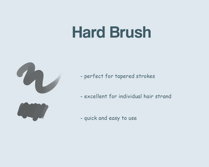 Chinese Hair Tutorial Brushes