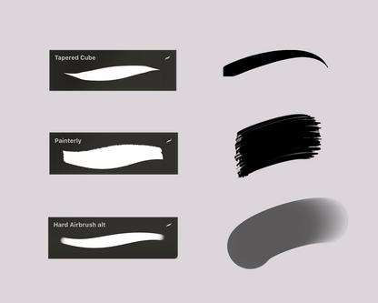 Yueko Study Brushes