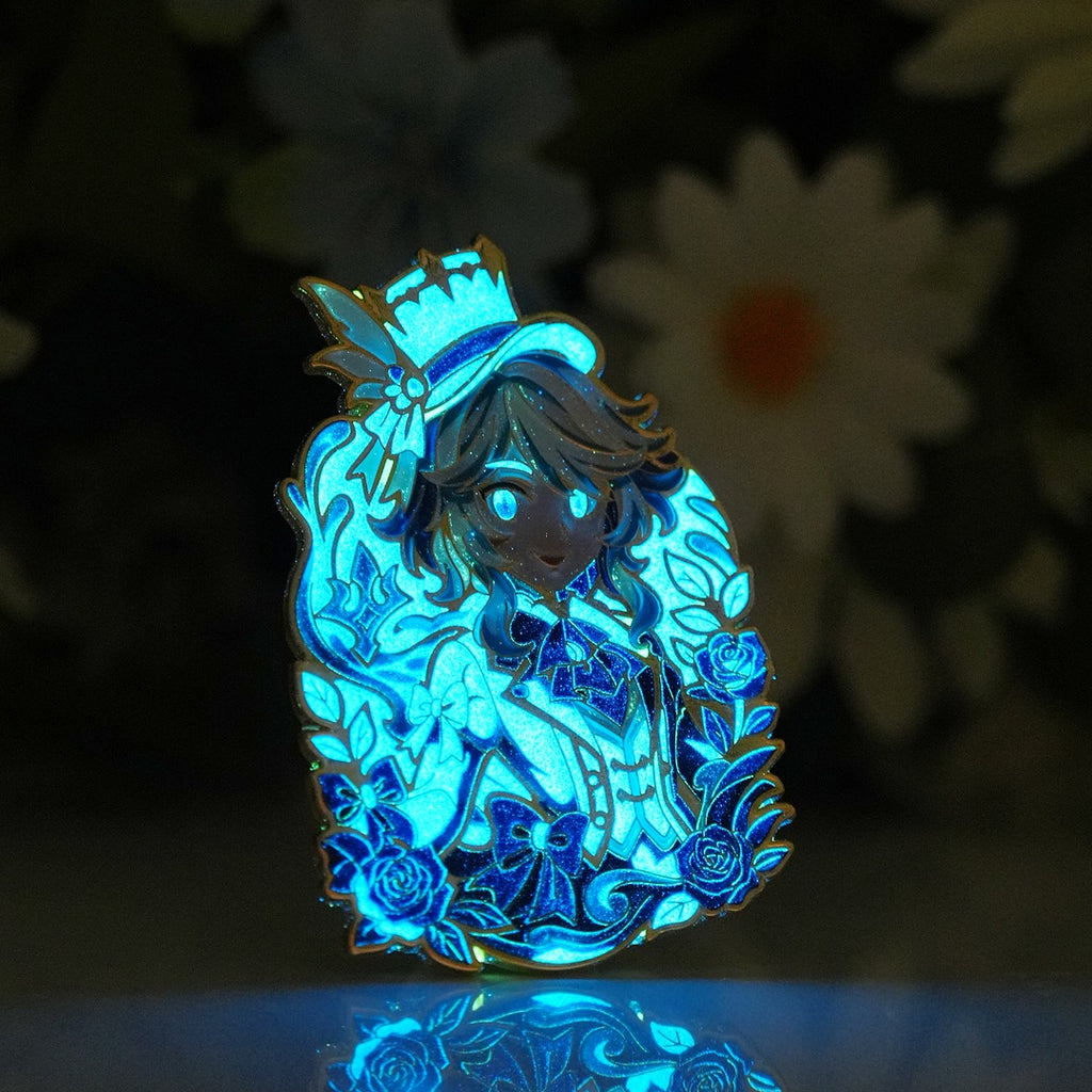 Furina Glow-in-Dark Enamel Pin
