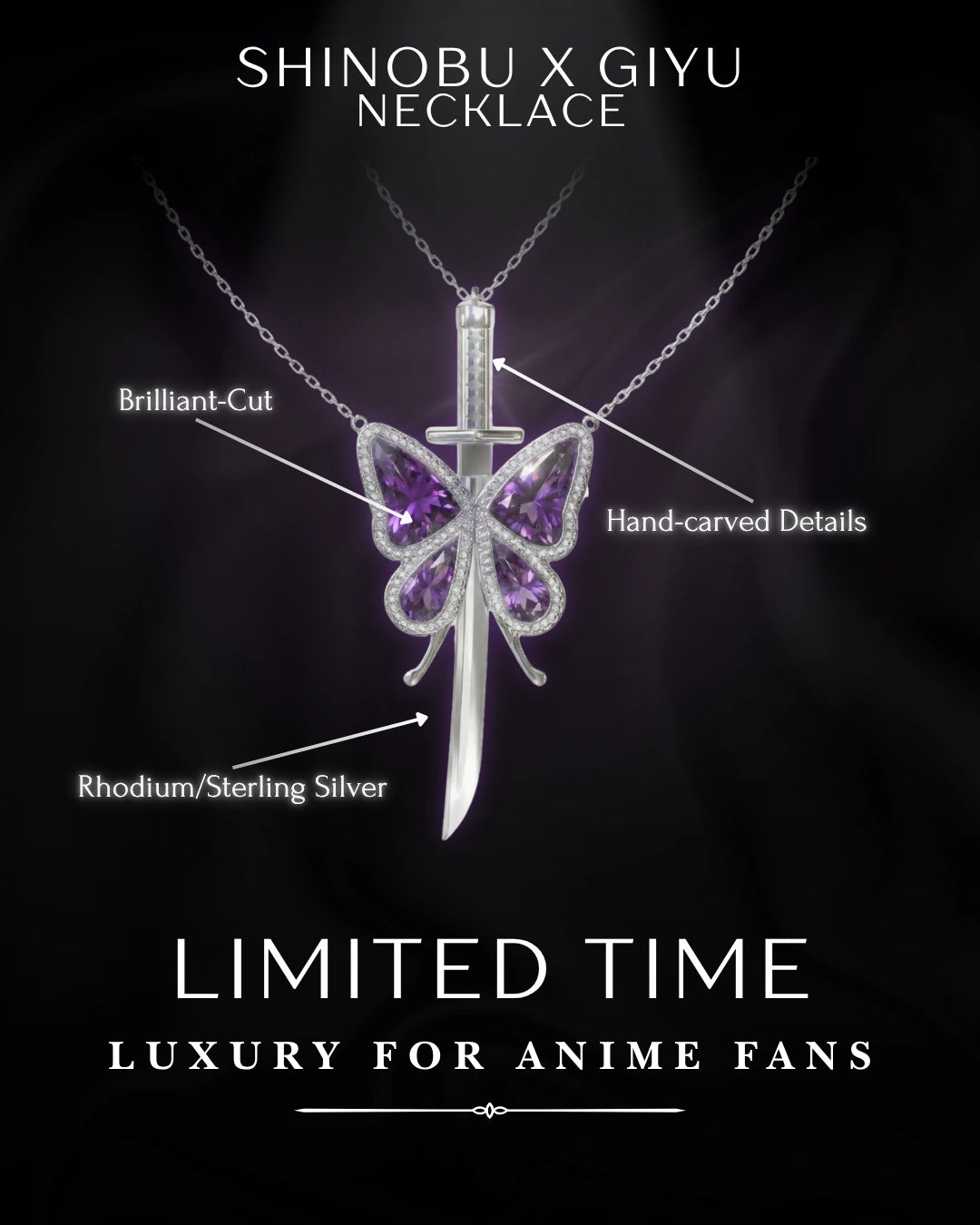 Shinobu x Giyu Necklace Set