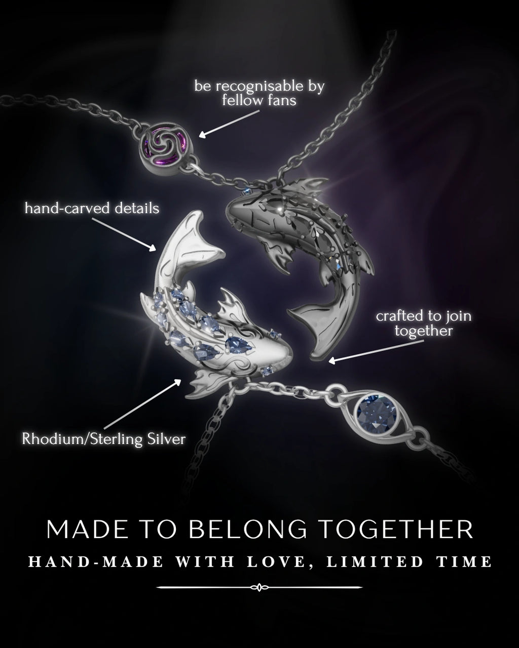 Gojo & Geto Koi Necklace Collection