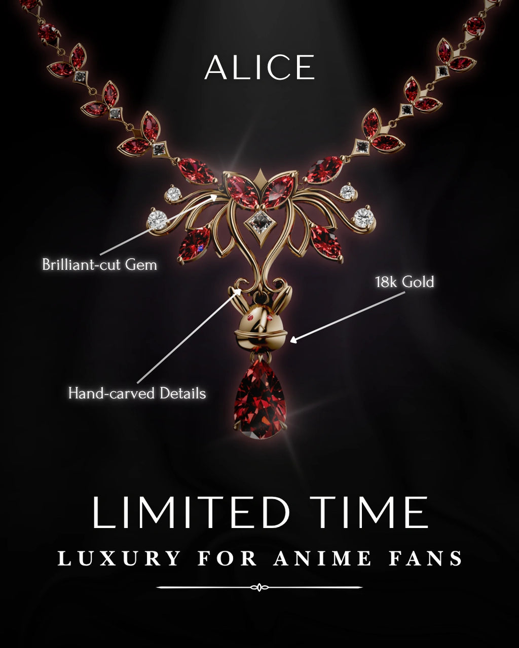 Alice x Klee Necklace Set