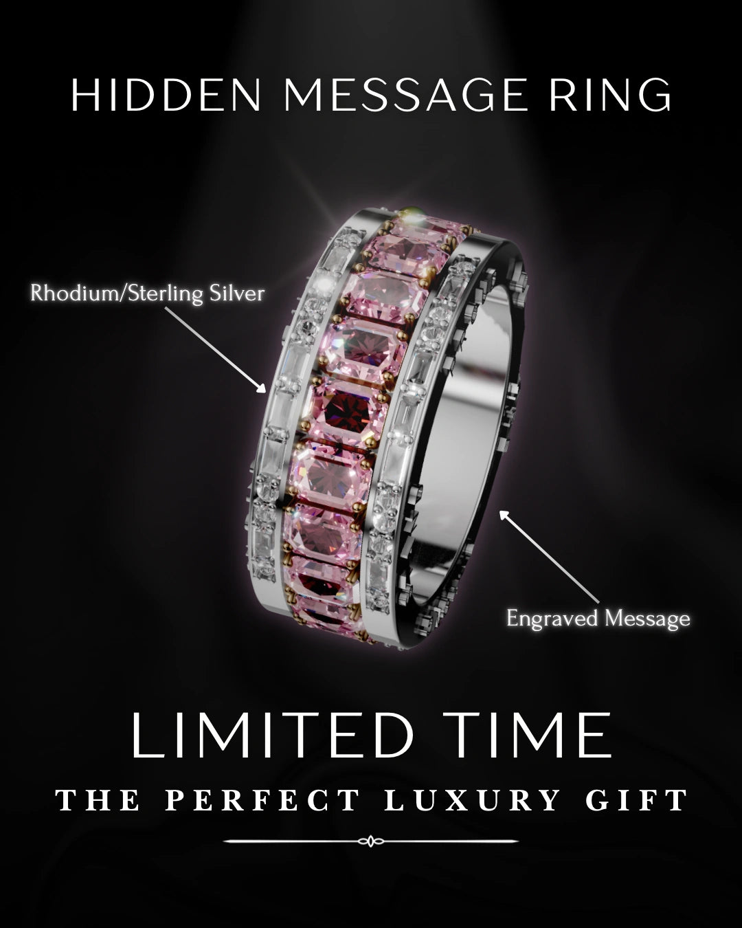 "You are strong" Hidden Ring