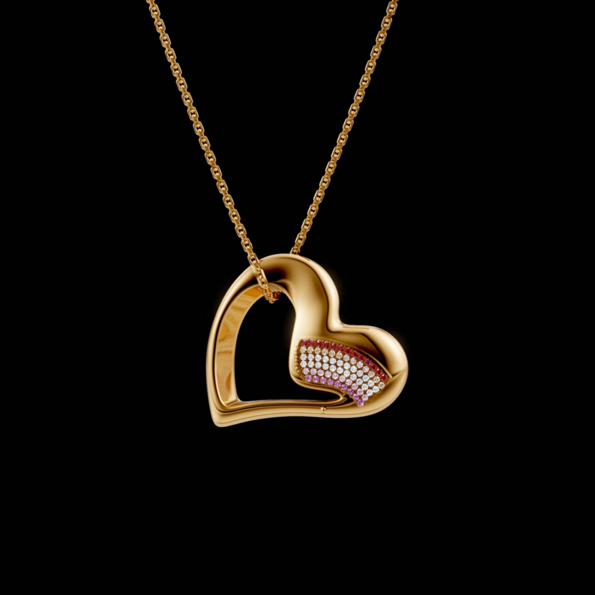 Pride Heart Pendant