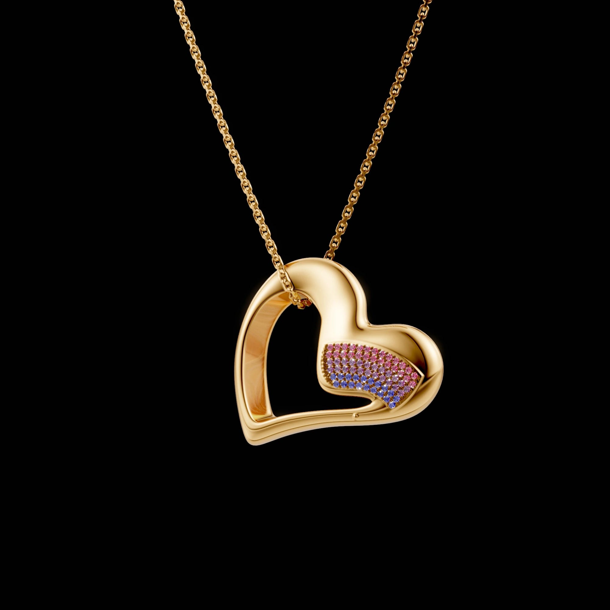 Pride Heart Pendant