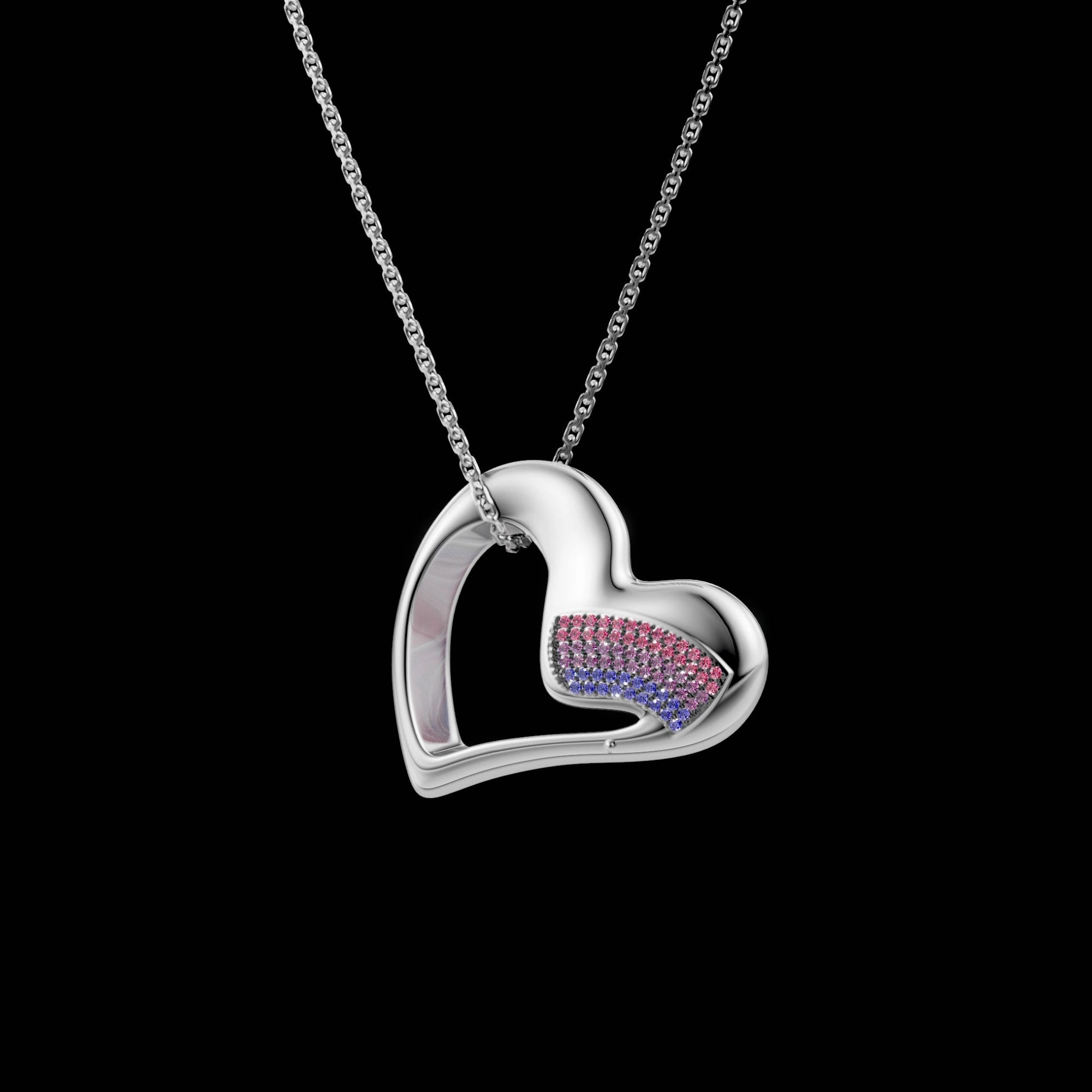 Pride Heart Pendant