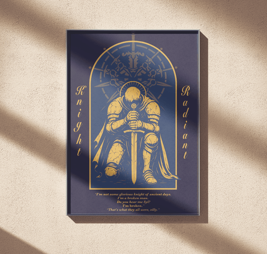 Knight Radiant Stormlight Archive Poster