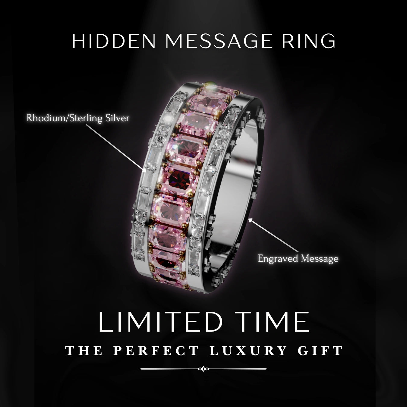 "You are strong" Hidden Ring