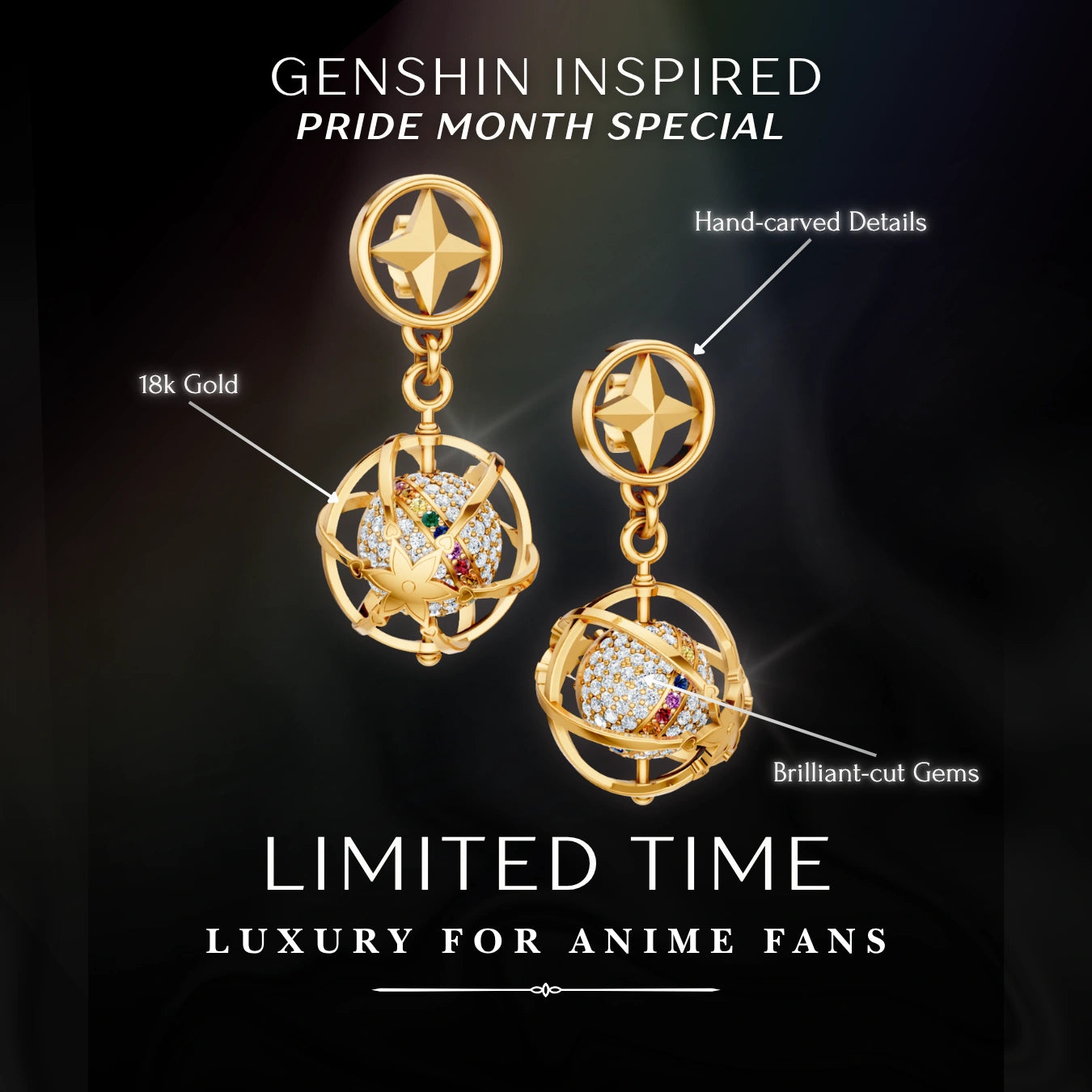 Genshin Wish Earrings
