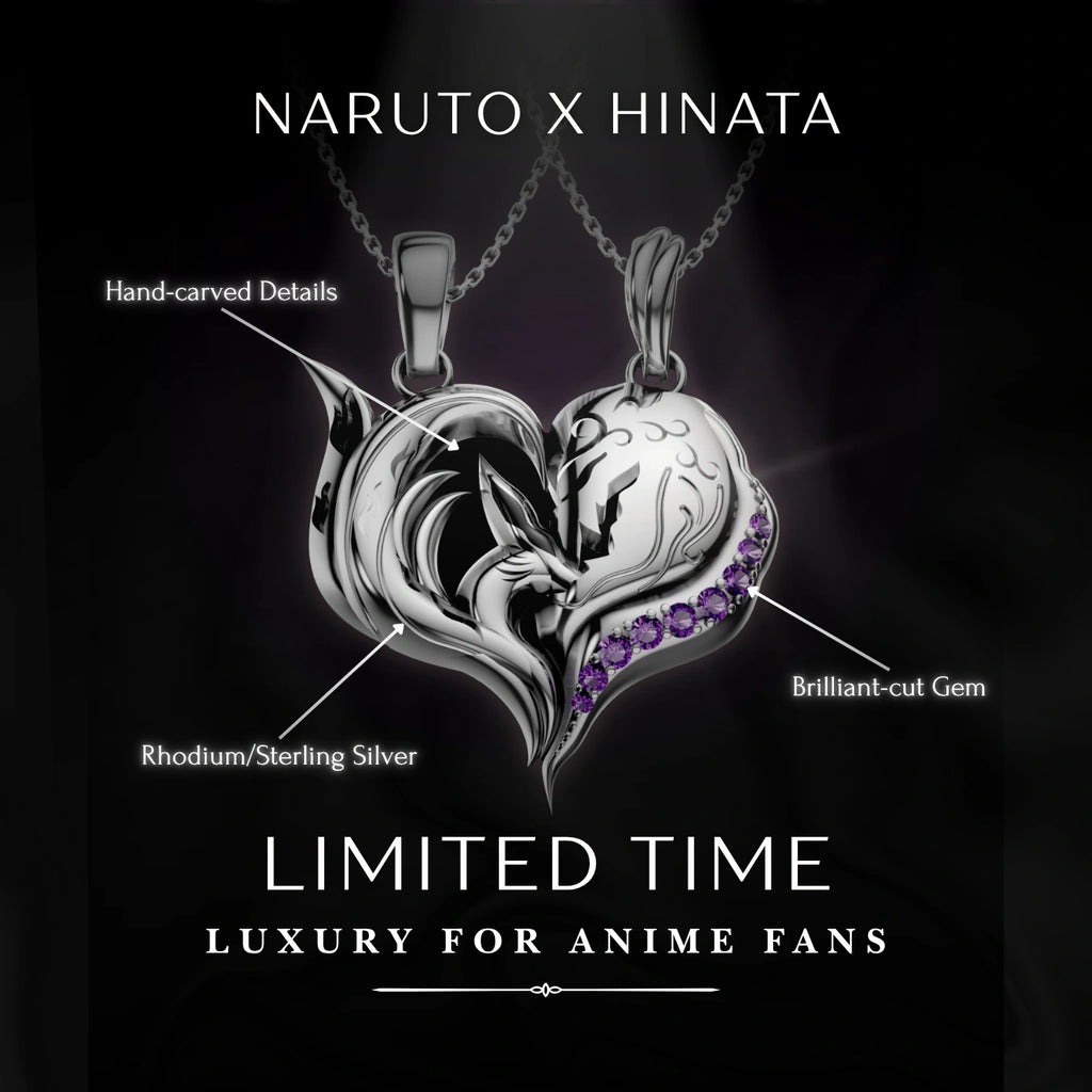 Nine-Tails x Byakugan Necklace Set