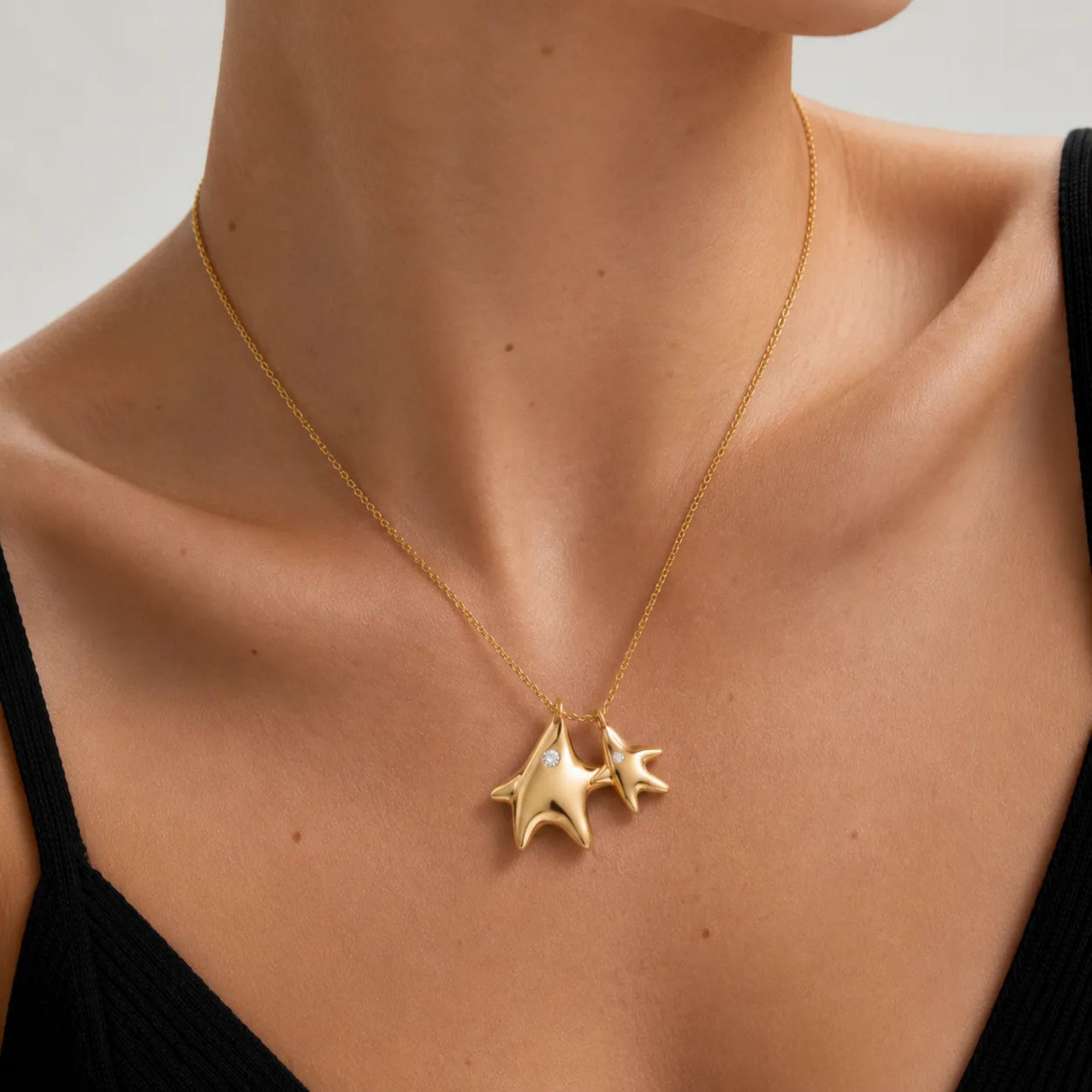 Pride Twin Stars Necklace [Pre-order]