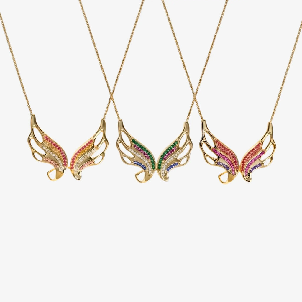 Pride Angel Wing Pendant