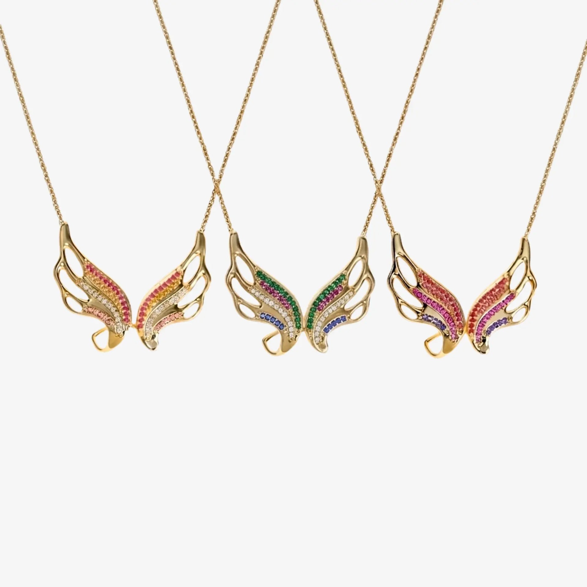 Pride Angel Wing Pendant