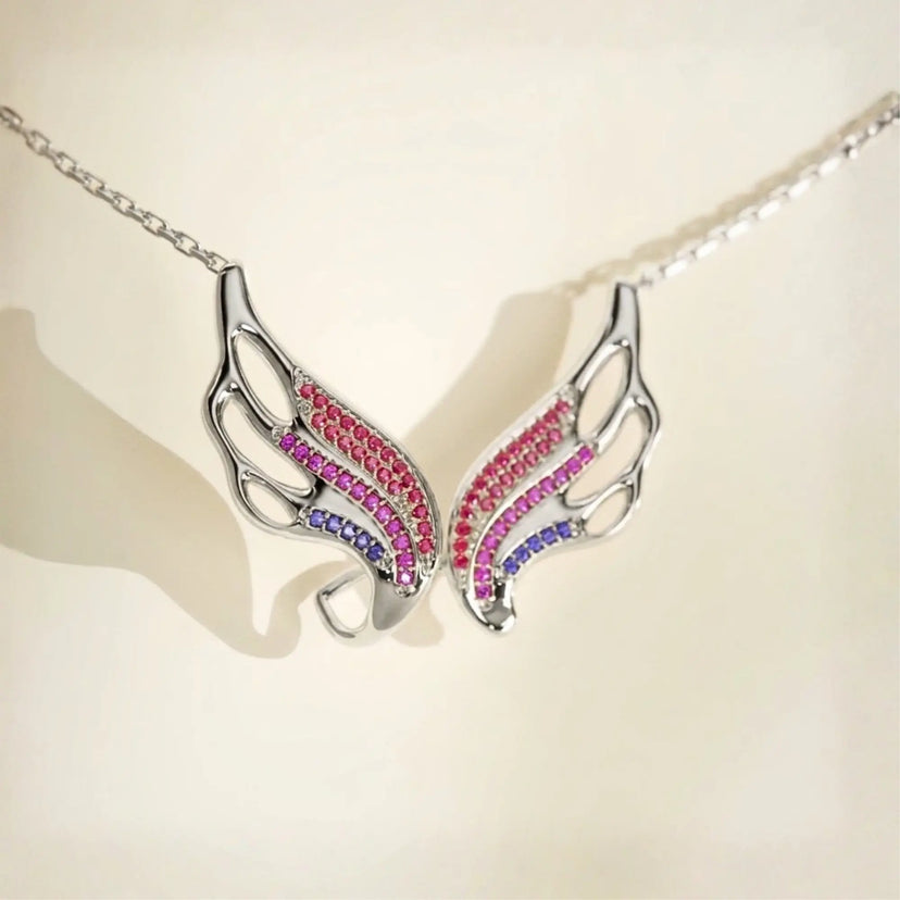 Pride Angel Wing Pendant
