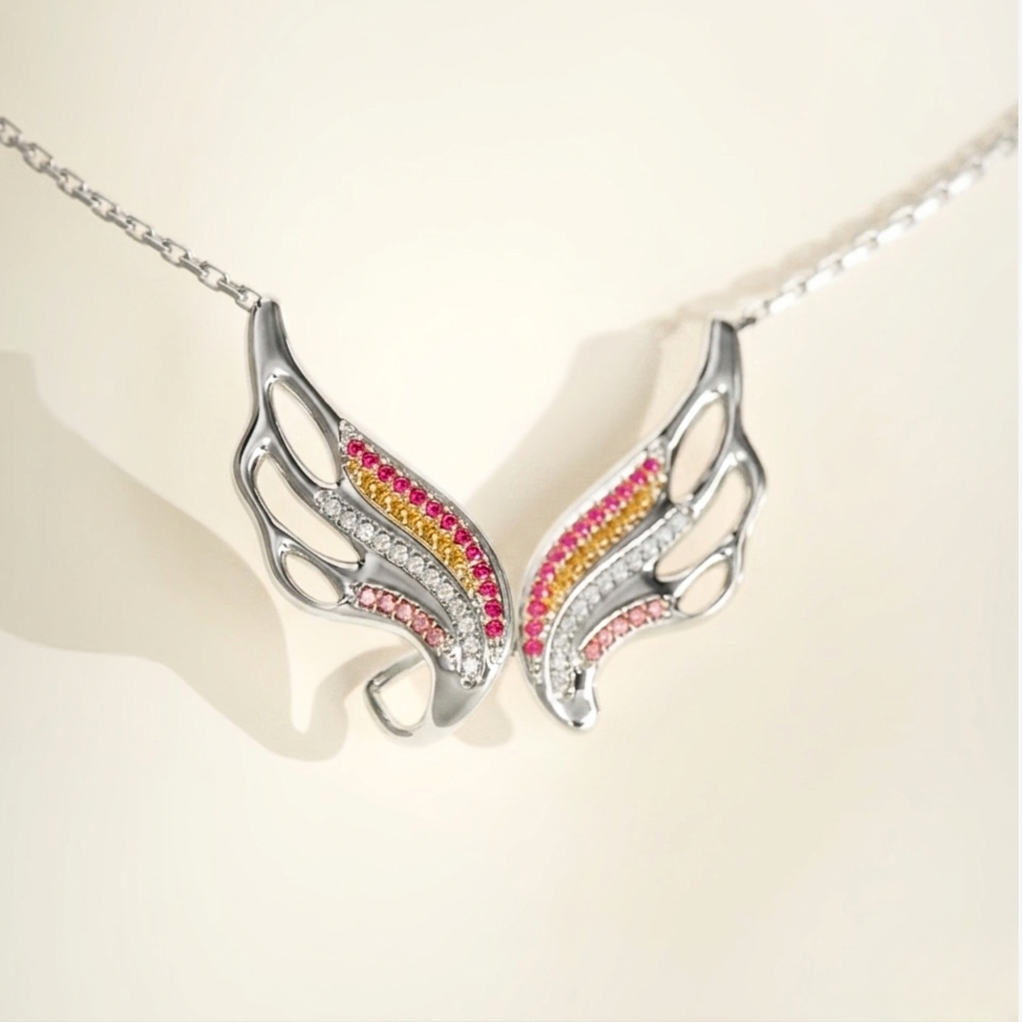 Pride Angel Wing Pendant