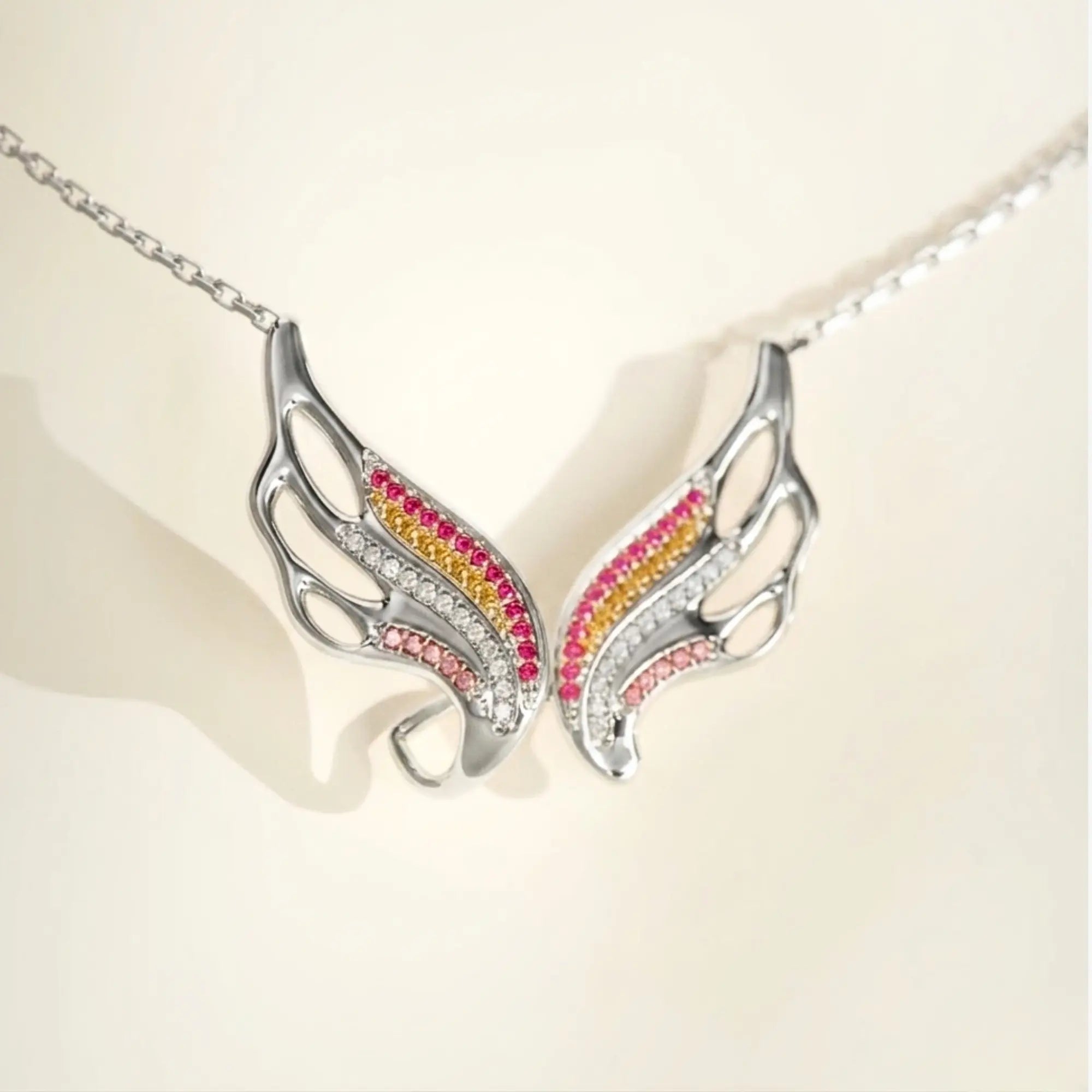 Pride Angel Wing Pendant