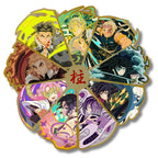 Hashira SPINNING Glow-in-Dark Enamel Pin (3"/7.5CM)