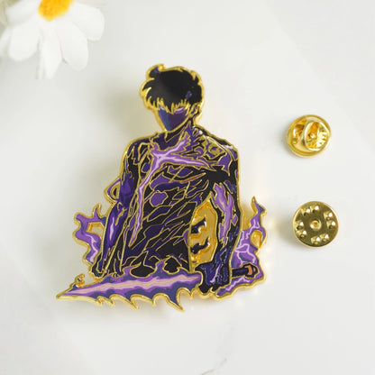 Sung Jin-woo Arise Glow-in-Dark Enamel Pin