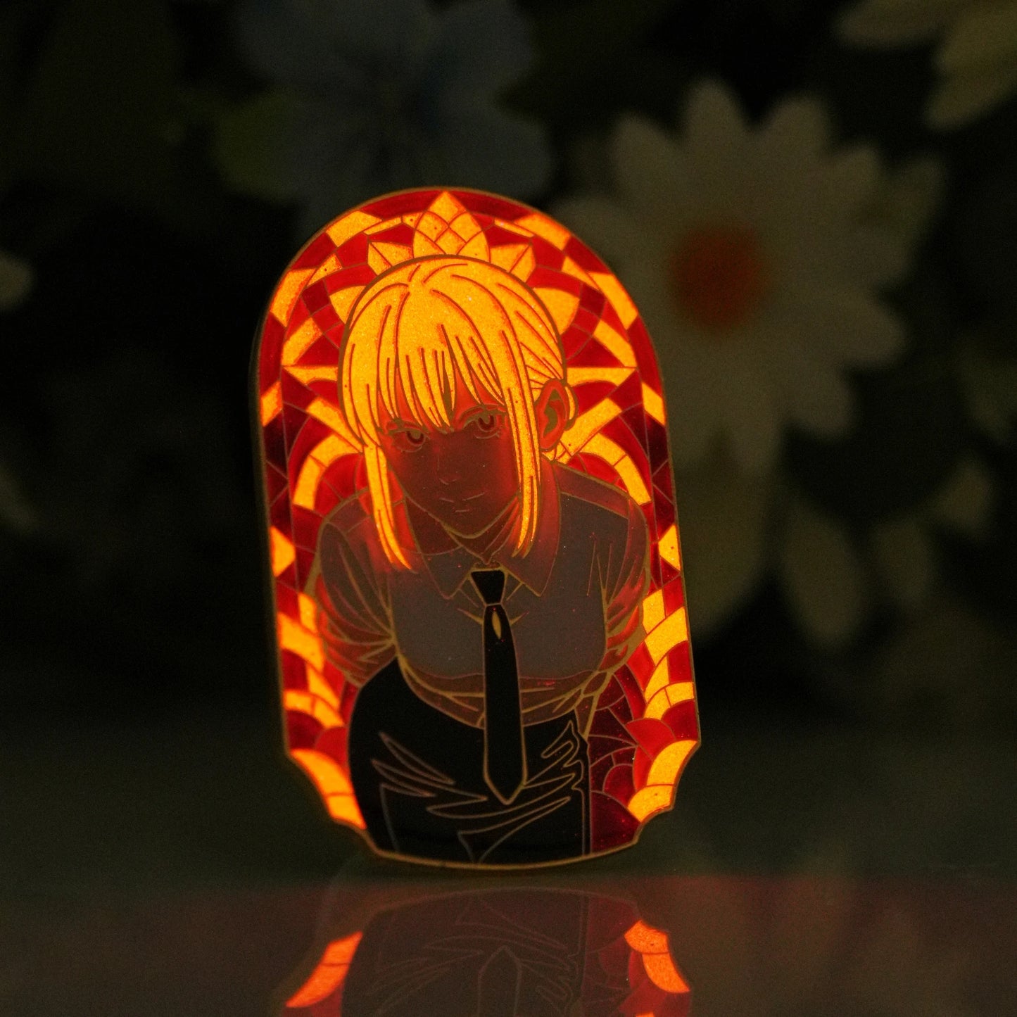 Makima Glow-in-Dark Enamel Pin