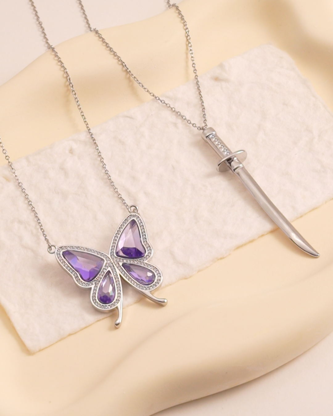 Shinobu x Giyu Necklace Set