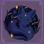 Pride Fox Glow-in-Dark Enamel Pin