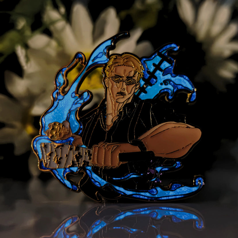Nanami Glow-in-Dark Enamel Pin