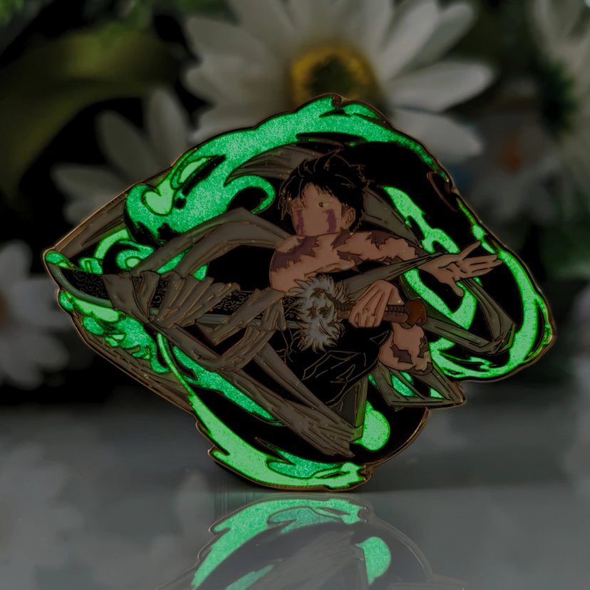 Maki Glow-in-Dark Enamel Pin