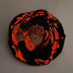 Yuji Glow-in-Dark Enamel Pin