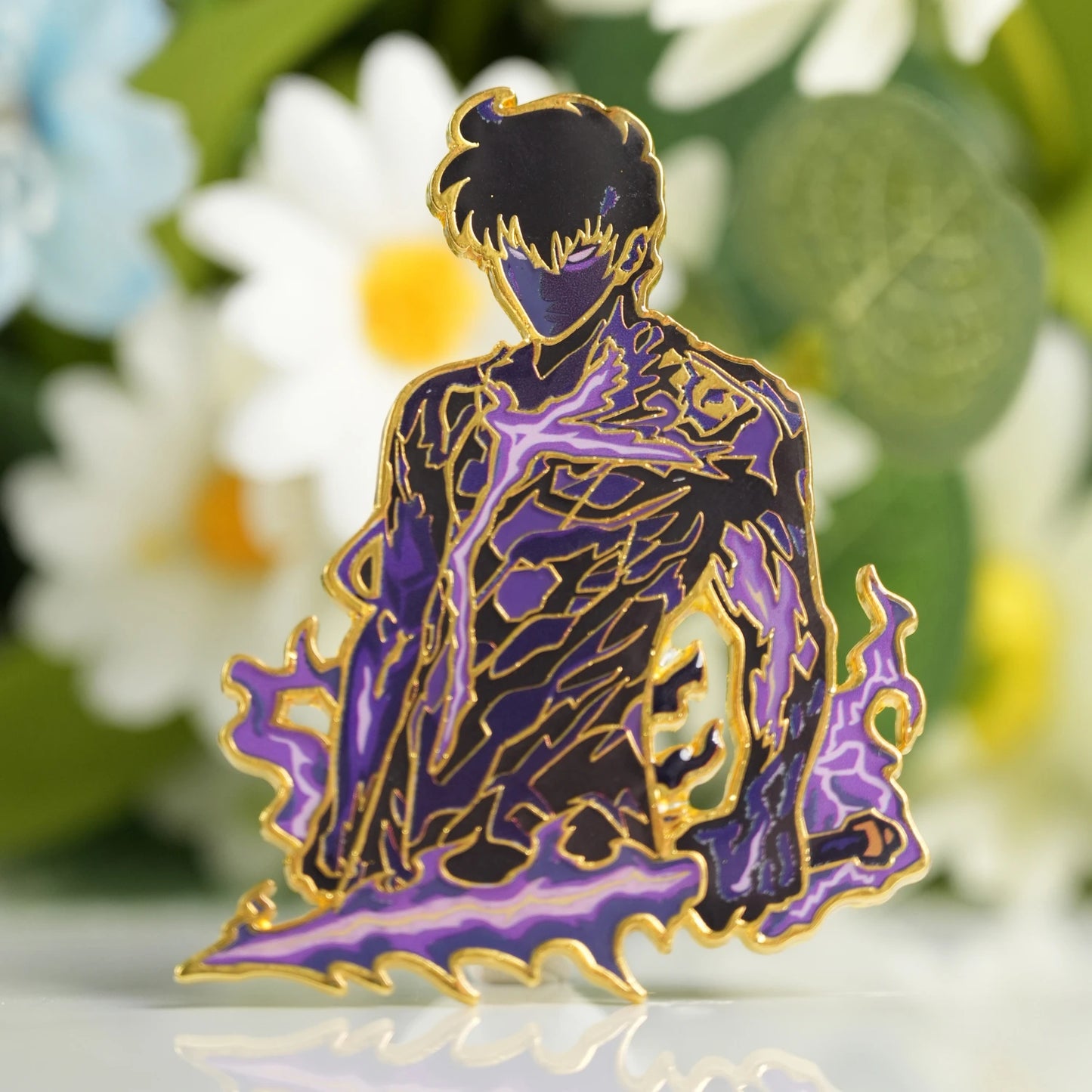Sung Jin-woo Arise Glow-in-Dark Enamel Pin