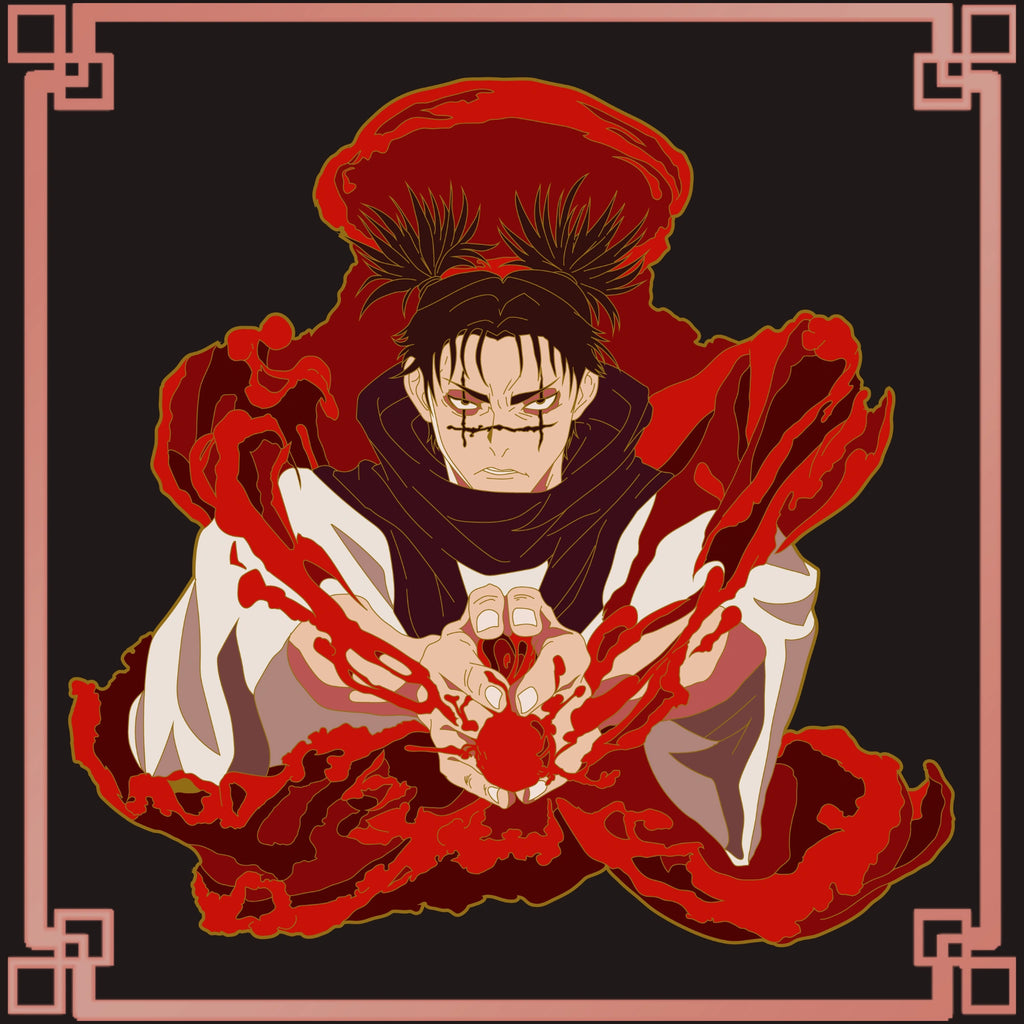 Choso Glow-in-Dark Enamel Pin