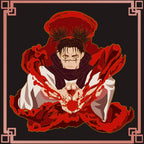 Choso Glow-in-Dark Enamel Pin