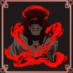 Choso Glow-in-Dark Enamel Pin