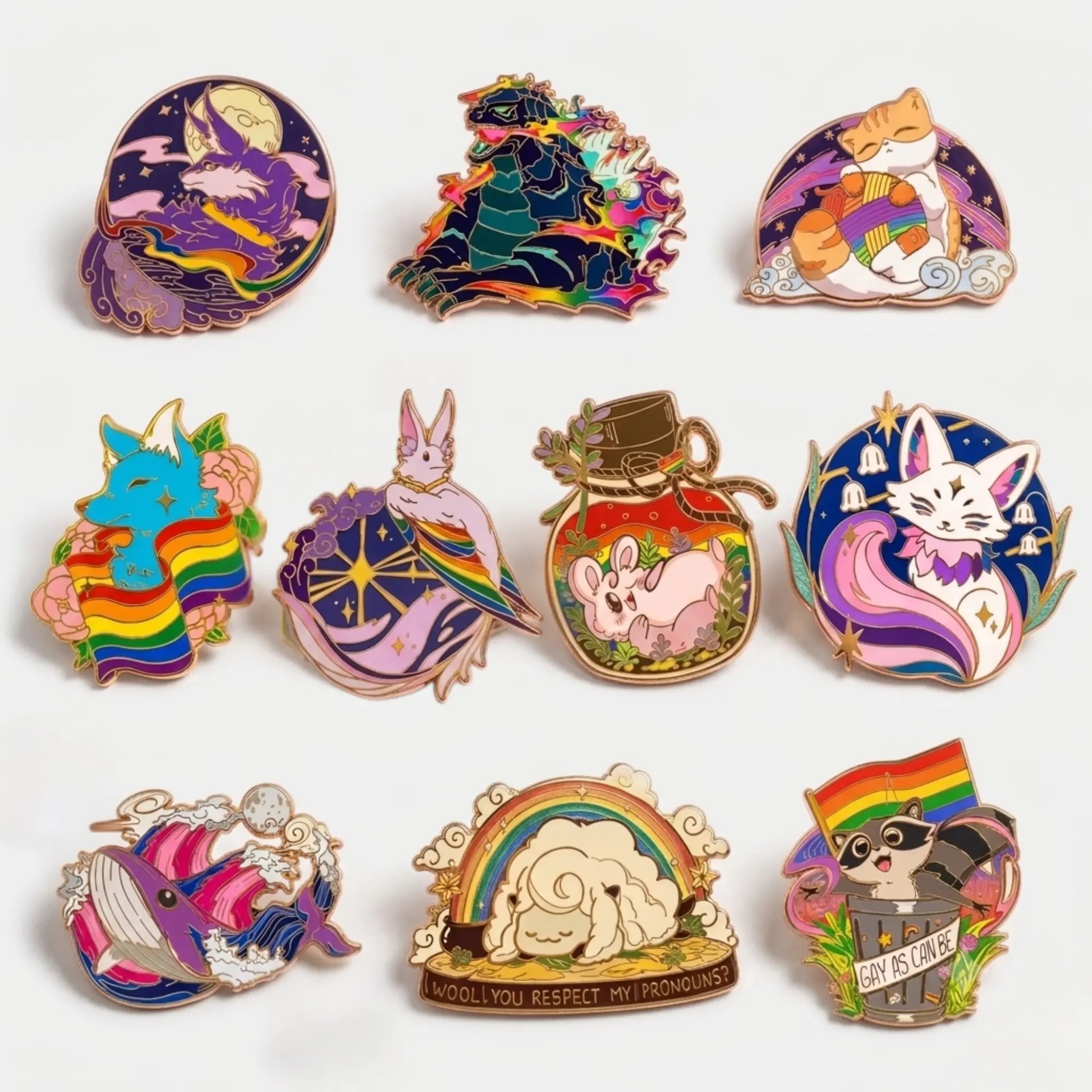 Pride Animals Collector's Set