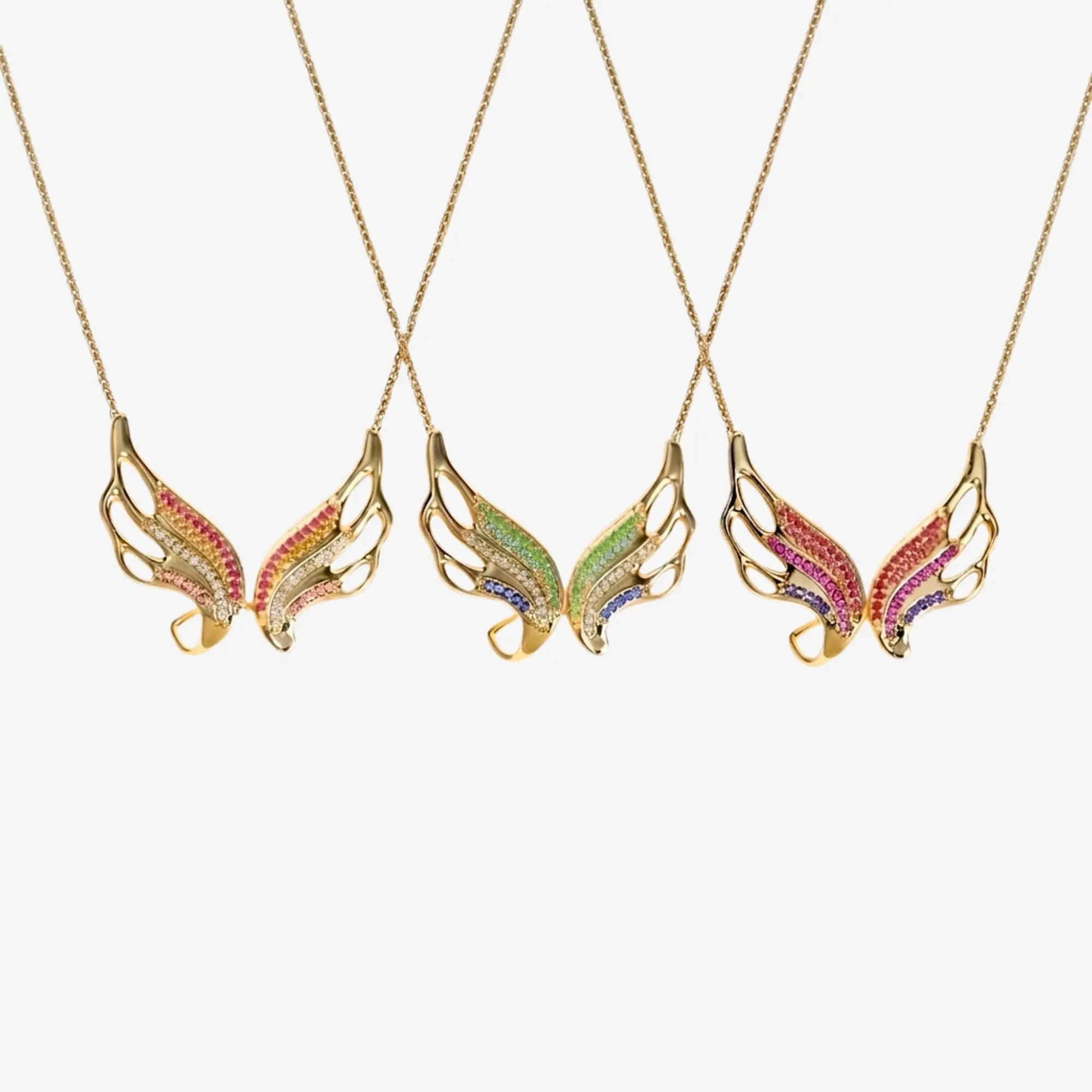 Pride Angel Wing Pendant