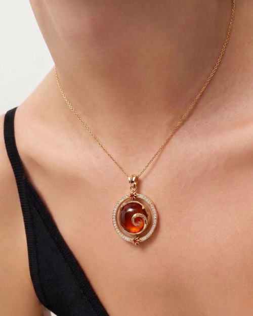 Aries Birthstone Necklace