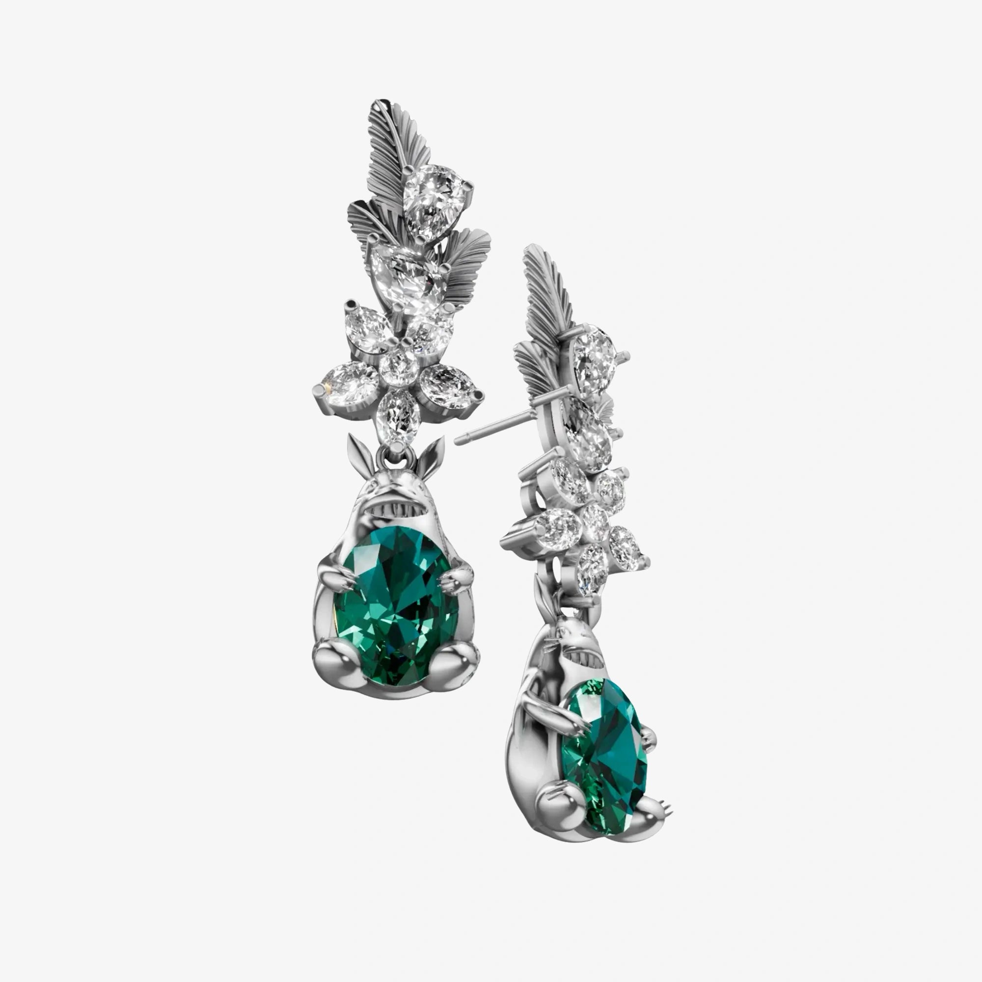 Totoro Earrings [Pre-order]