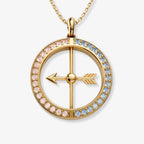 Spinning Arrow LGBTQ Necklace