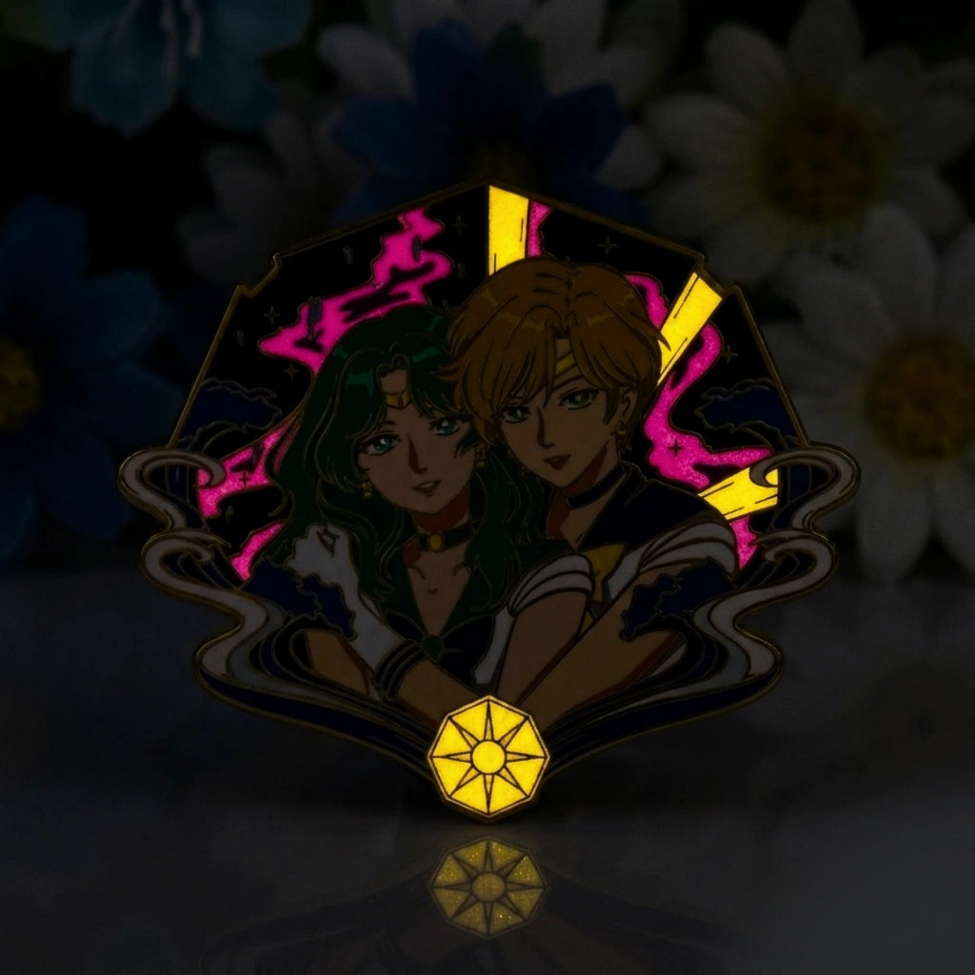 Sailor Moon Glow-in-Dark Enamel Pin