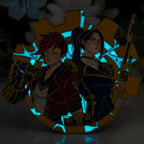 Vi x Cait Glow-in-Dark Enamel Pin