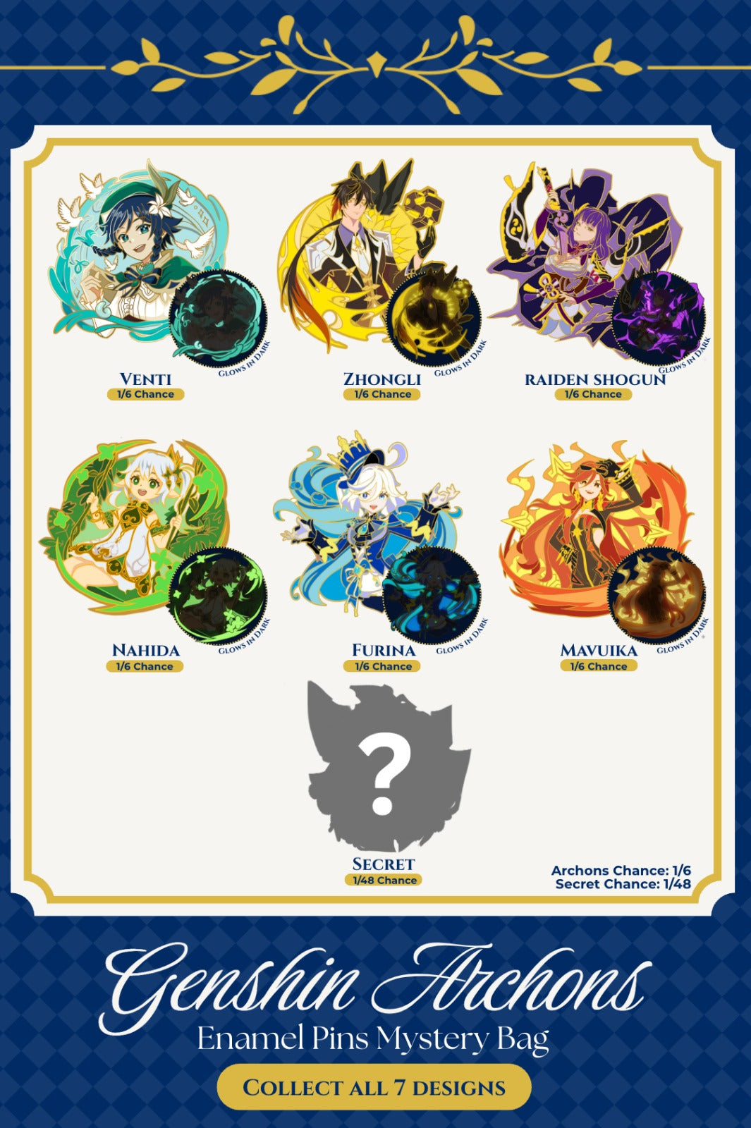 Archon Mystery Bag (Silver Pins)