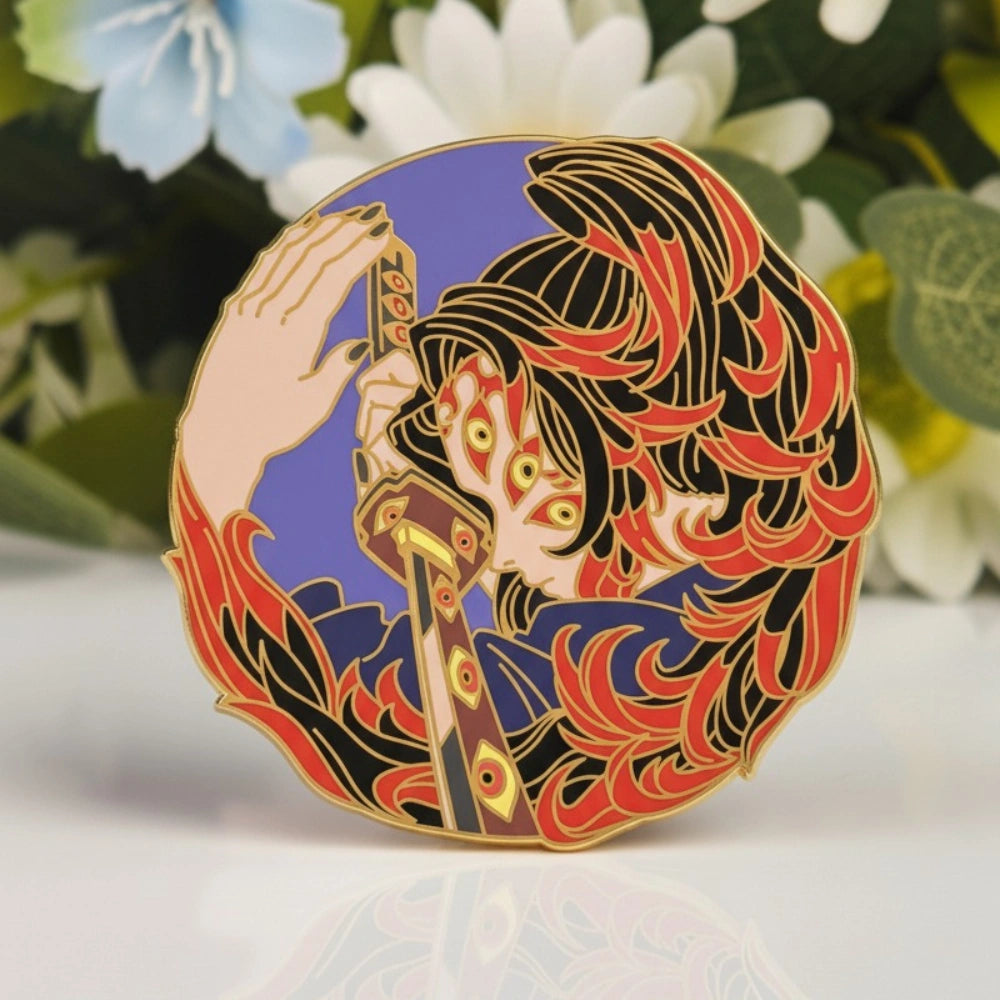Upper Moon 1 Glow-in-Dark Enamel Pin
