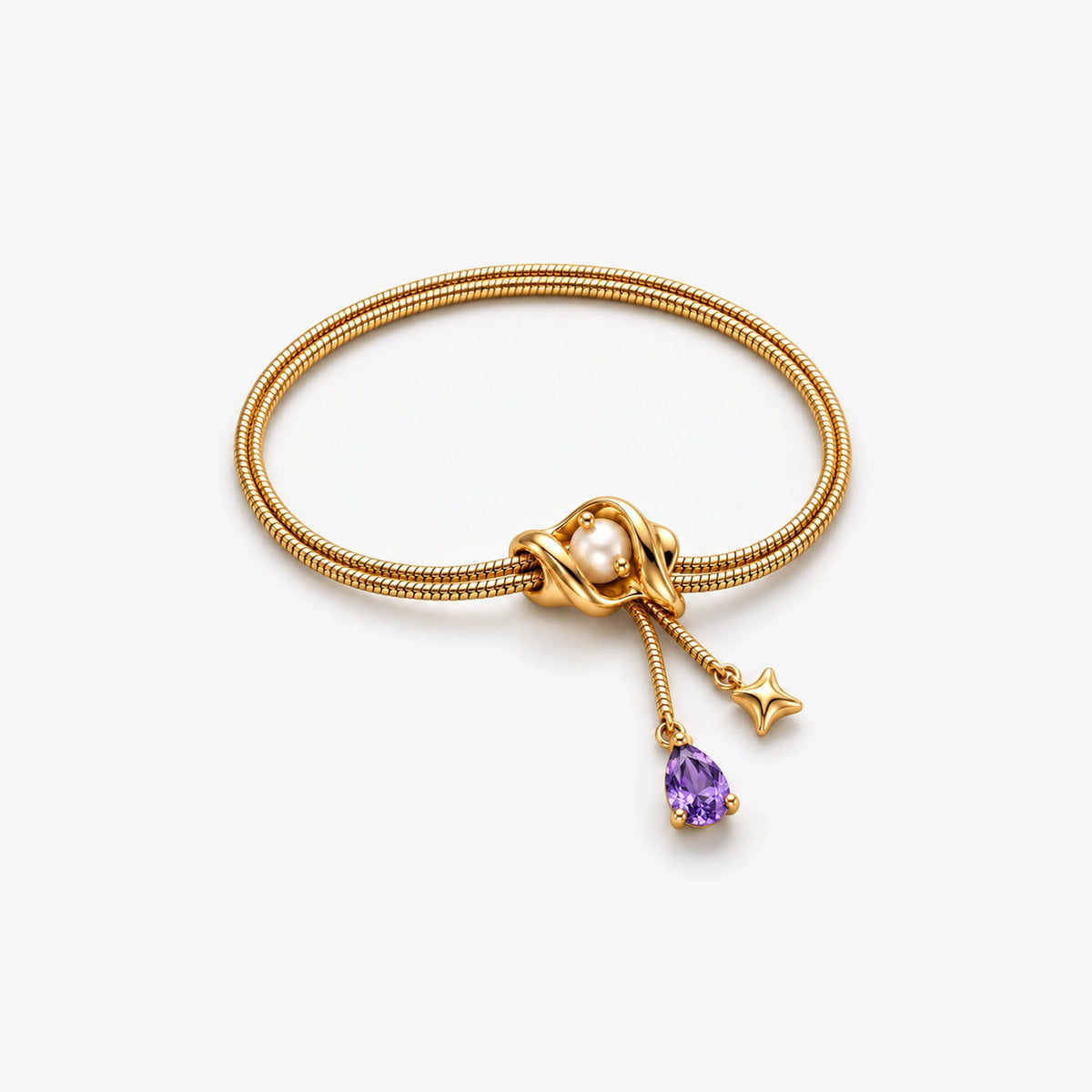 After the Dance Full Collection in gold, the bracelet on its own